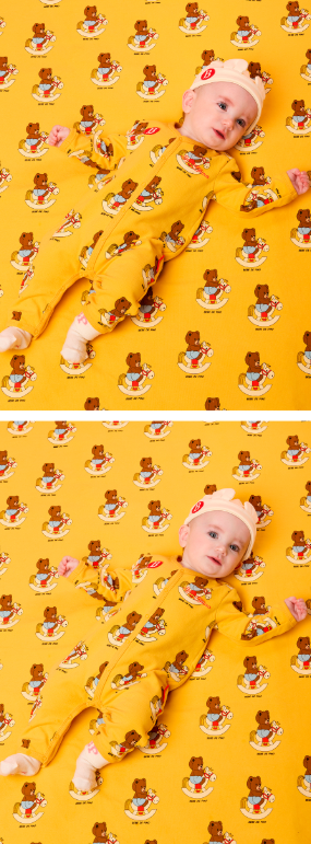 BEBE DE PINO NEWBORN All Over Vibe Bear Newborn Set