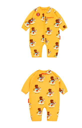 BEBE DE PINO NEWBORN All Over Vibe Bear Newborn Set