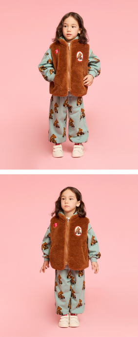 BEBE DE PINO All over hug bear sweatpants