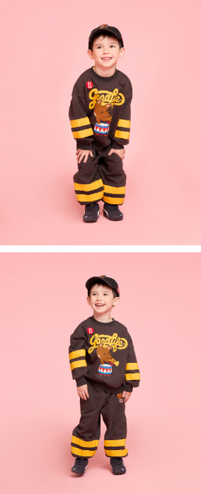 BEBE DE PINO Trumpeter stripe point sweatshirt