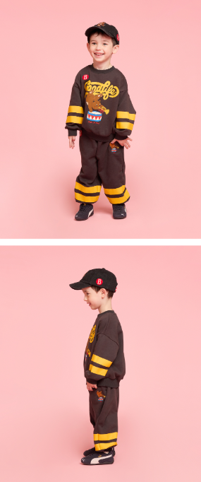 BEBE DE PINO Trumpeter stripe point sweatpants