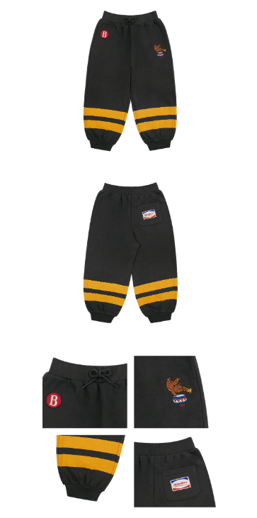 BEBE DE PINO Trumpeter stripe point sweatpants