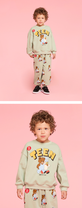 BEBE DE PINO All over teen friends sweatpants