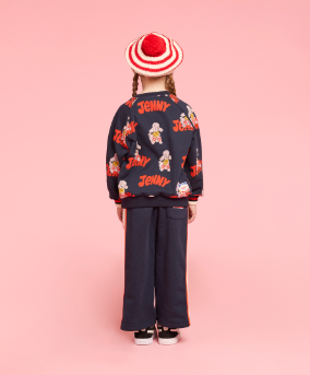 BEBE DE PINO All over jenny yoko point sweatshirts