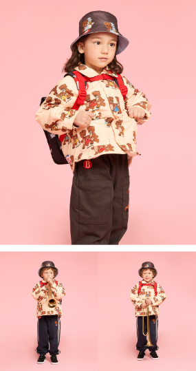 BEBE DE PINO All over good luck padding jacket