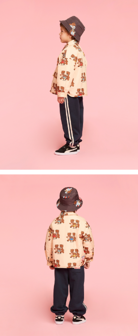 BEBE DE PINO All over good luck padding jacket