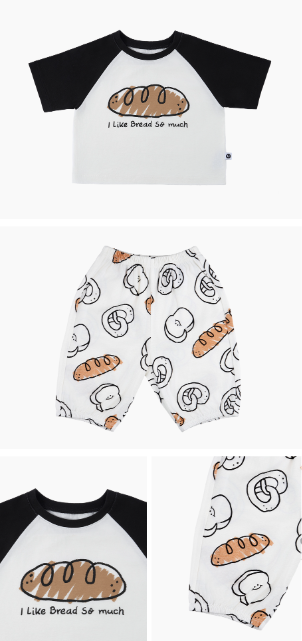 UBMOM SPRING/SUMMER PRE ORDER bread 2pc set