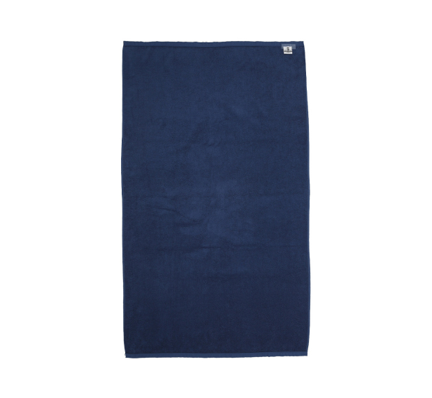 BEBEBEBE SUMMER Ananas frais beach towel (NAVY)