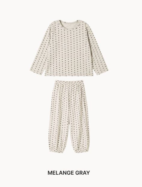 RAWUMBER Heart kong kids home wear