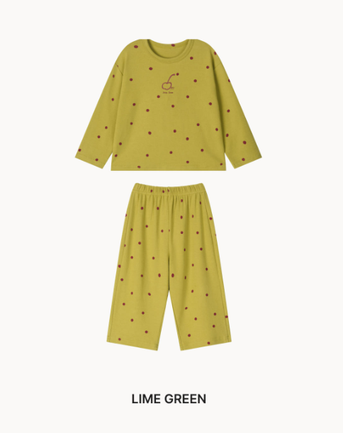 RAWUMBER Signature kids dot 2pc set