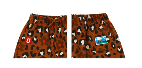 BEBE DE PINO All over leopard persian cat sweatpants