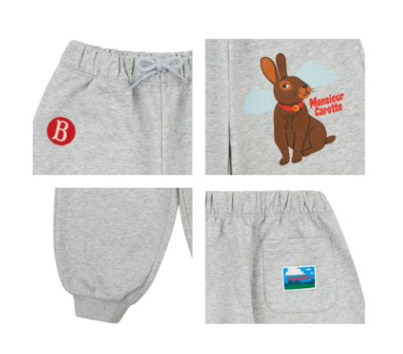 BEBE DE PINO Rabbit sweatpants