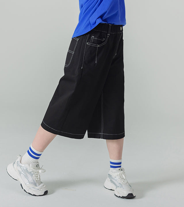 I LOVE J denny cropped cargo pants