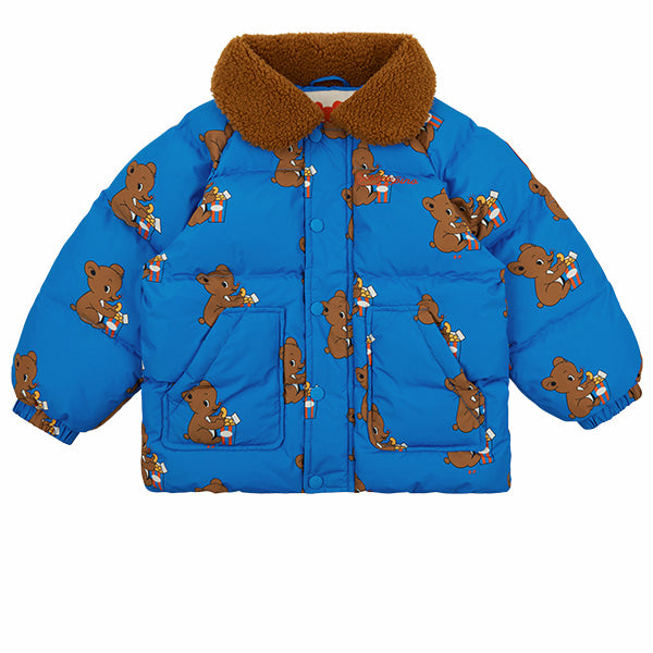 BEBE DE PINO All over witty bear dumble collar jumper