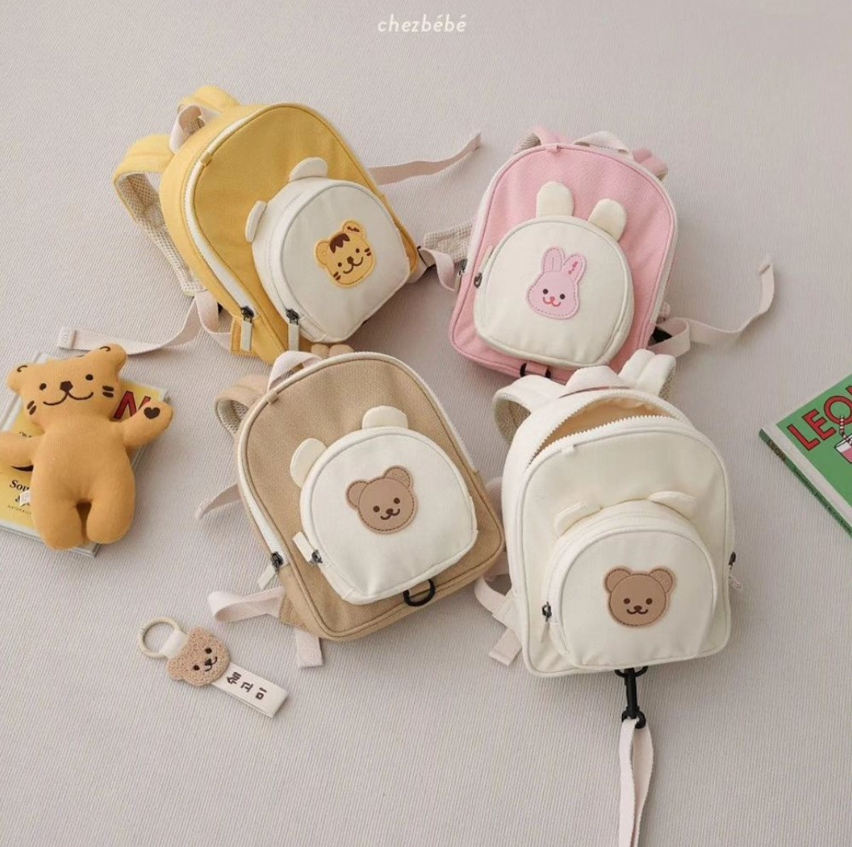 Chezbebe Animal Baby Backpack with leash