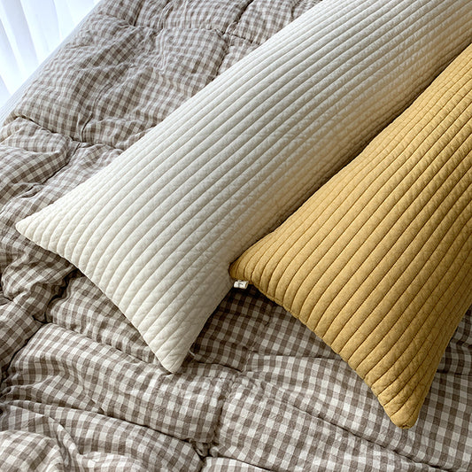Quilted Bumper Cushion / Body Pillow