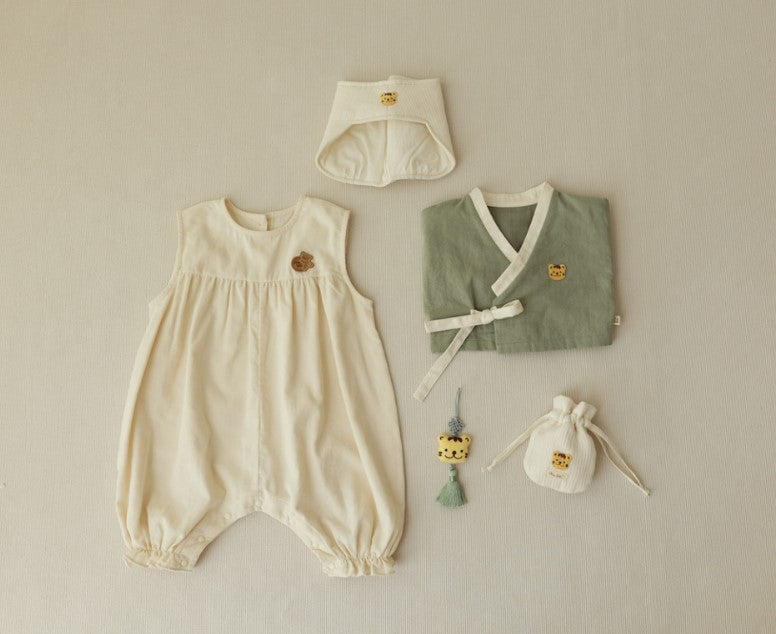 Chezbebe Korean Traditional Hanbok For Toddler Jacket Style