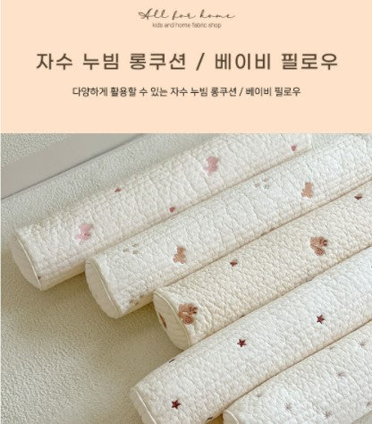 ALL4HOME 100% Quilted Cotton Long Cushion