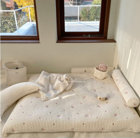 All4home Rabbit and Heart Quilted Kids Size Korean-style mattress