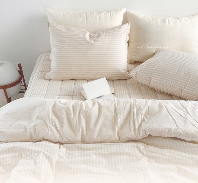 All4home Organic Stripe Comforter