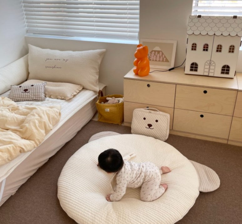 Allforhome Bear Face Play Mat