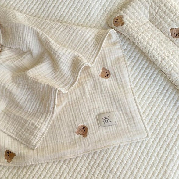 Chezgomi(Bear) 100% Gauze Blanket