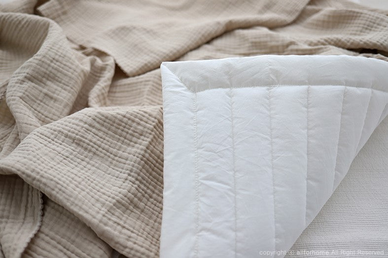 ALL4HOME Beige Dot Summer Pad