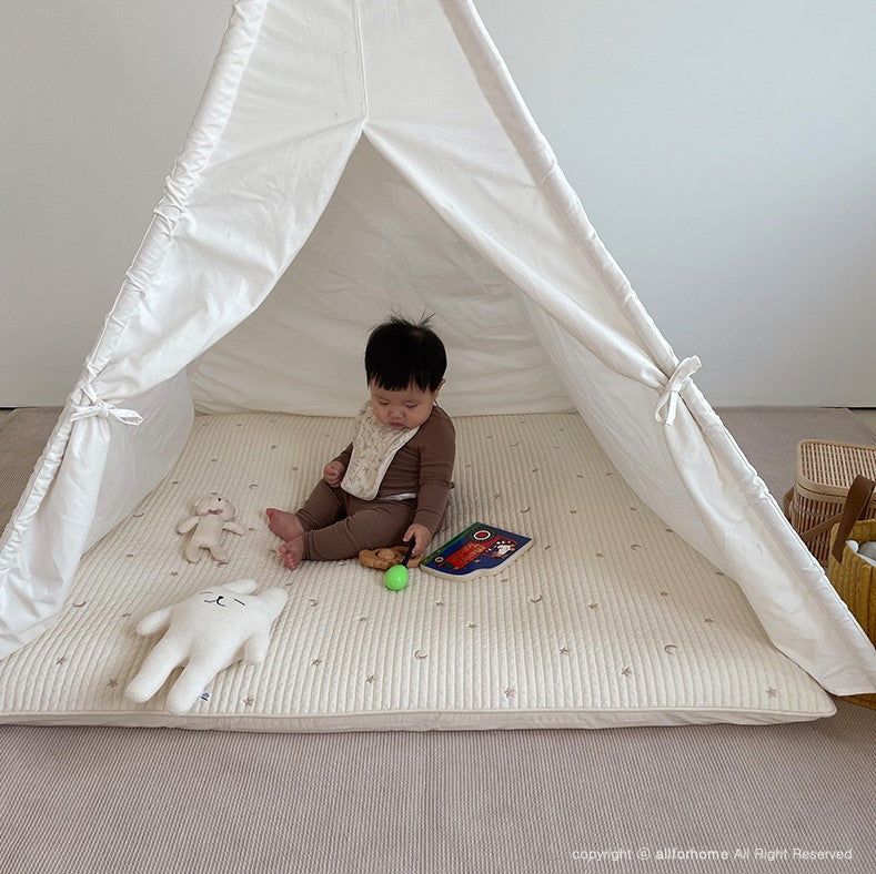 All4home Star and Moon Quilted Kids Size Korean-style mattress