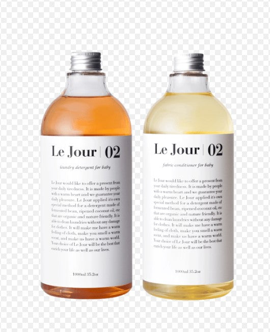 Le Jour Baby Set (Detergent & Conditioner)