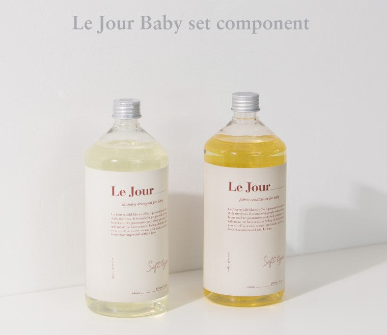 Le Jour Soft Baby Set (Detergent & Conditioner)