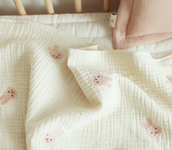 Chezbbit(Rabbit) 100% Gauze Blanket