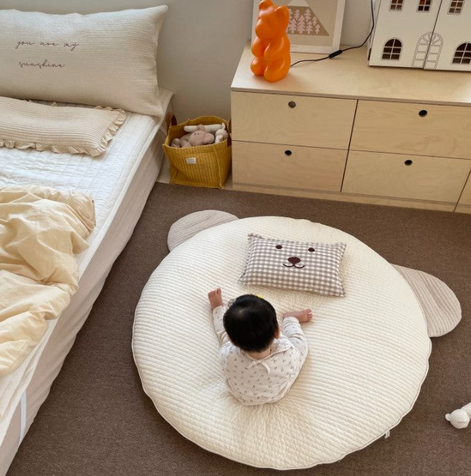 Allforhome Bear Face Play Mat