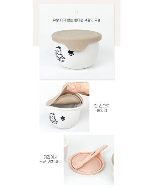 Ubmom Ceramic Food Containers