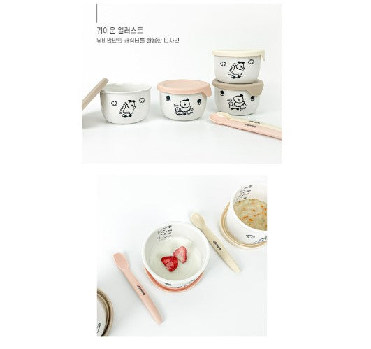 Ubmom Ceramic Food Containers