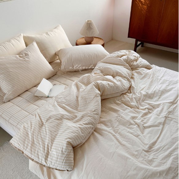 All4home Organic Stripe Comforter