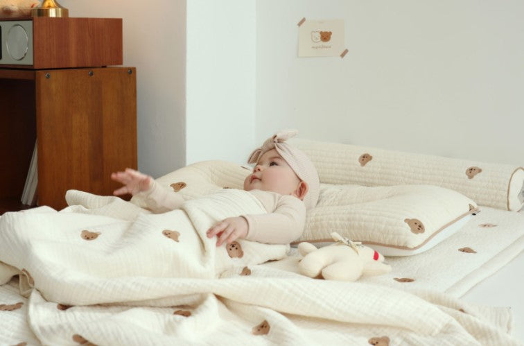 Chezgomi(Bear) Reversible Junior Wide Pillow