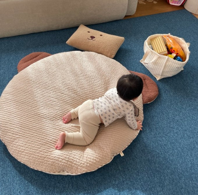 Allforhome Bear Face Play Mat