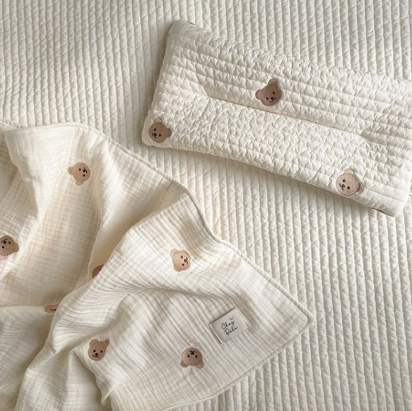 Chezgomi(Bear) 100% Gauze Blanket