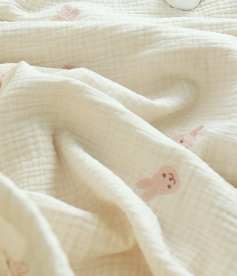 Chezbbit(Rabbit) 100% Gauze Blanket