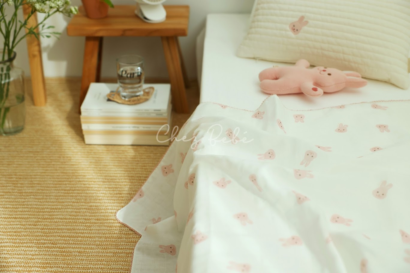 Chezbbit(Rabbit) 2-Layered Gauze Blanket