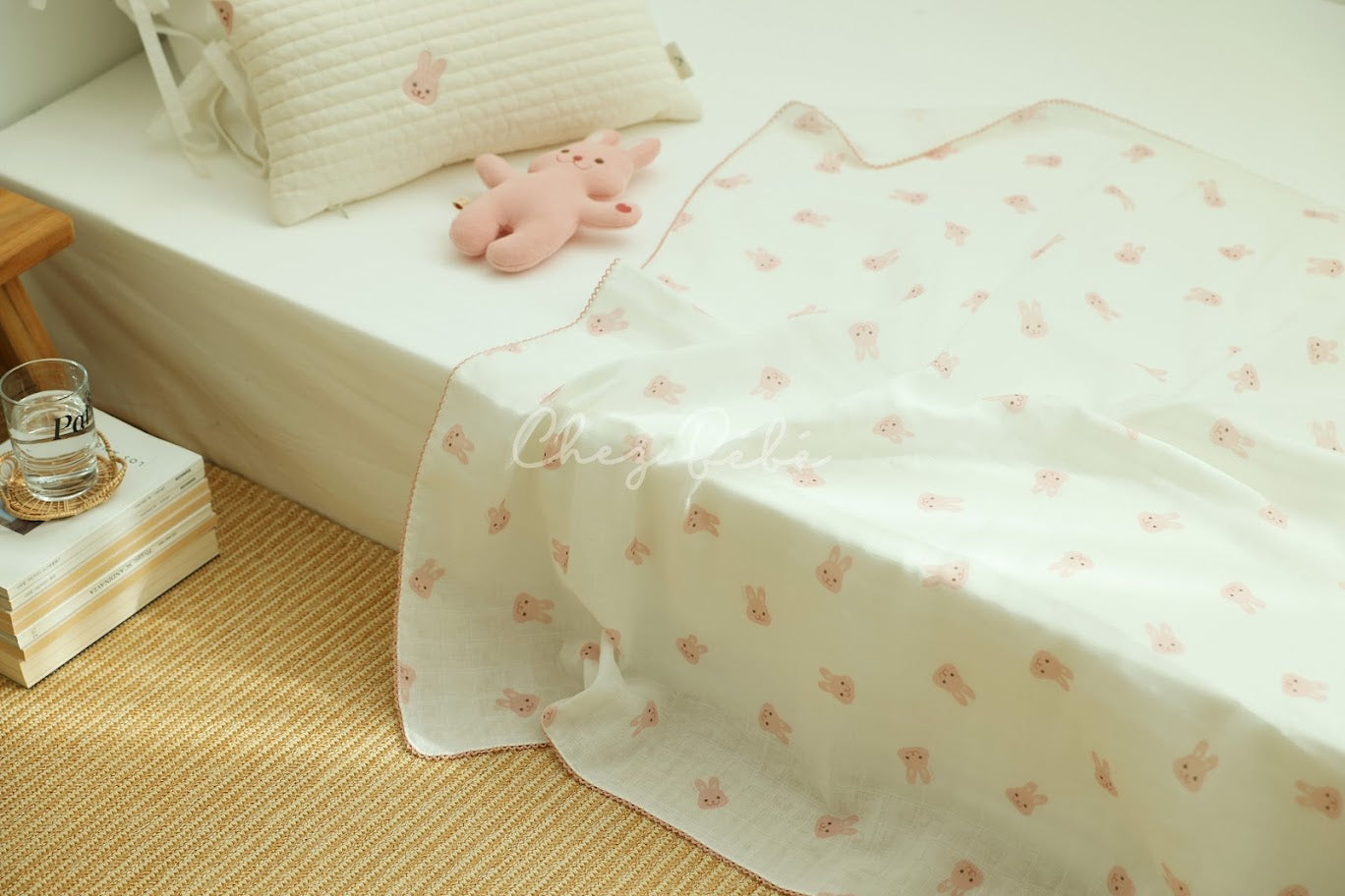 Chezbbit(Rabbit) 2-Layered Gauze Blanket