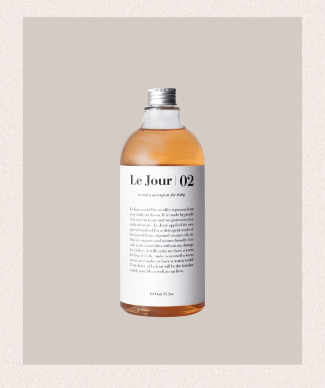 Le Jour Baby Detergent (Baby Powder Scent)