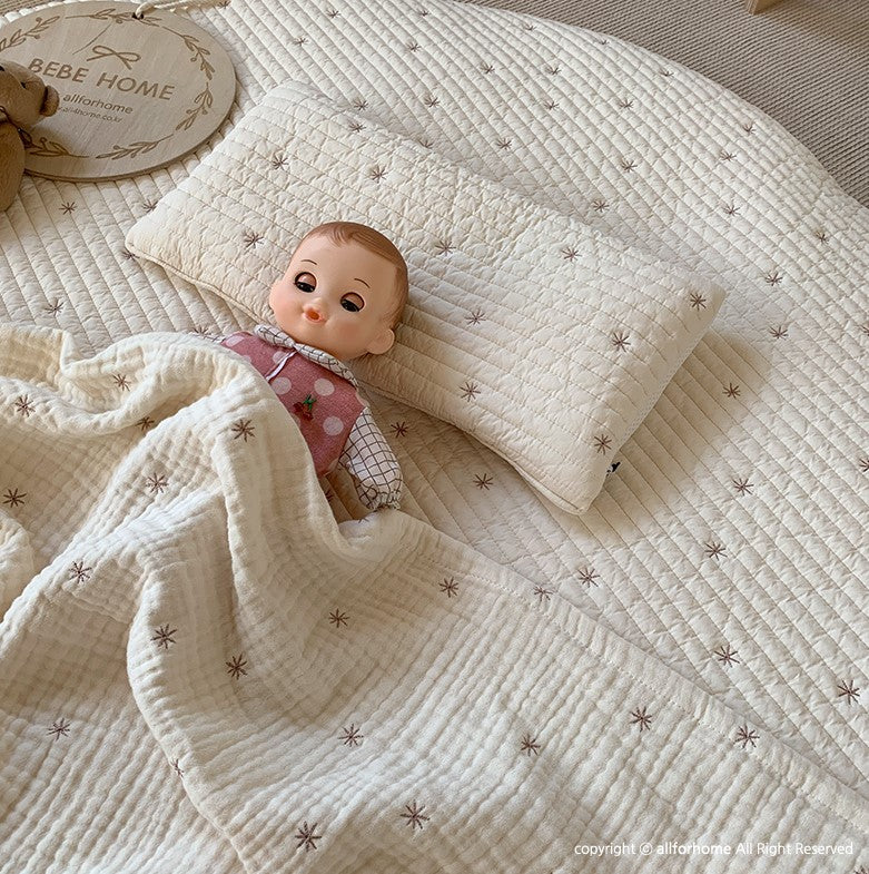 Infant Quilted Flat Pillow