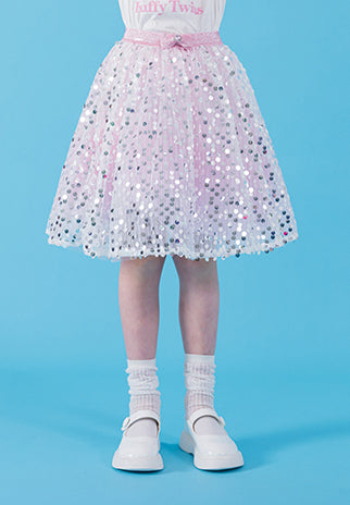 I LOVE J spangle sha skirt