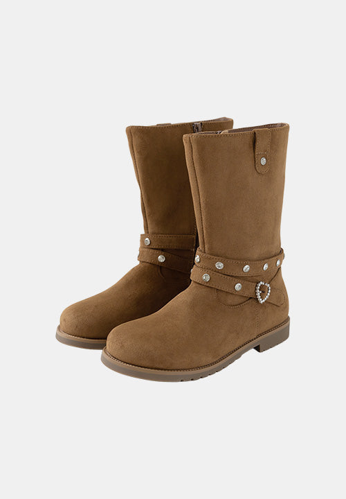 I LOVE J Mate suede middle boots