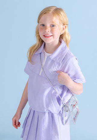 I LOVE J Summer soulmate anorak 2pc set
