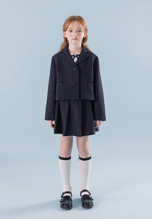 I LOVE J Frean ribbon pleated skirt