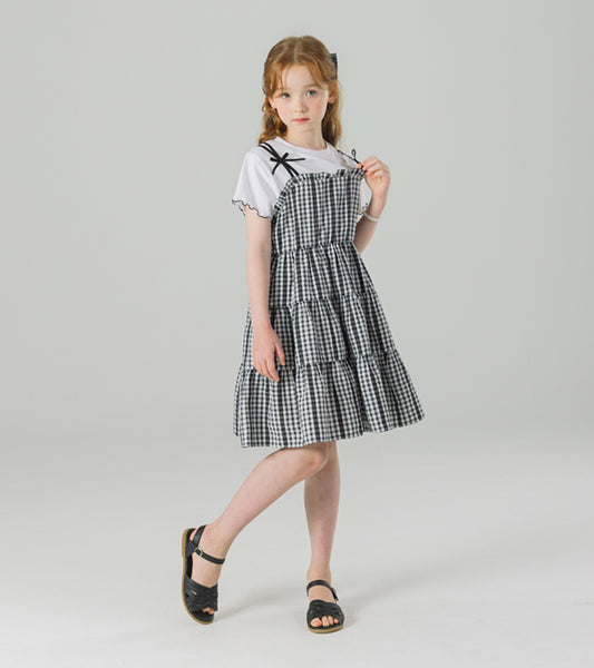 I LOVE J fortju check dress