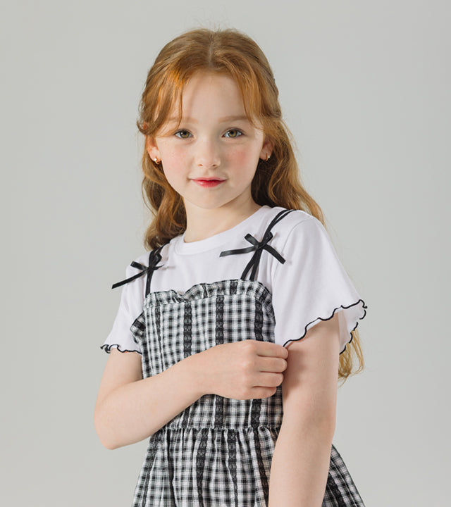 I LOVE J fortju check dress
