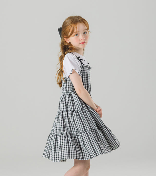 I LOVE J fortju check dress